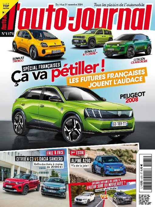 Title details for L'auto Journal by Editions Mondadori Axel Springer (EMAS) - Available